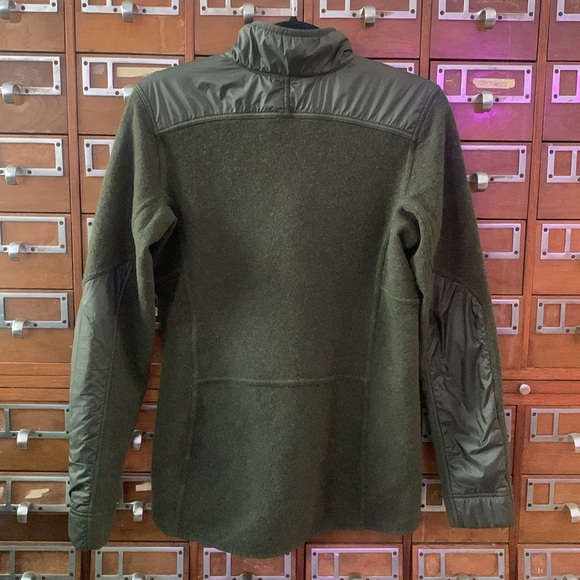Outdoor Research Cyprus Hybrid Quarter Zip Sweater Jacket Pullover Size Medium - Picture 6 of 12